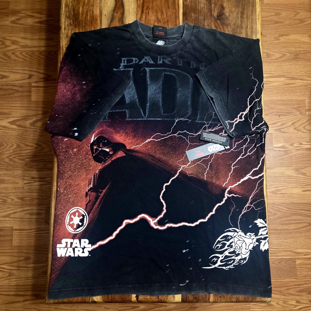 Civil Regime/Star Wars Darth Vader Black T-Shirt - Picture 3 of 9